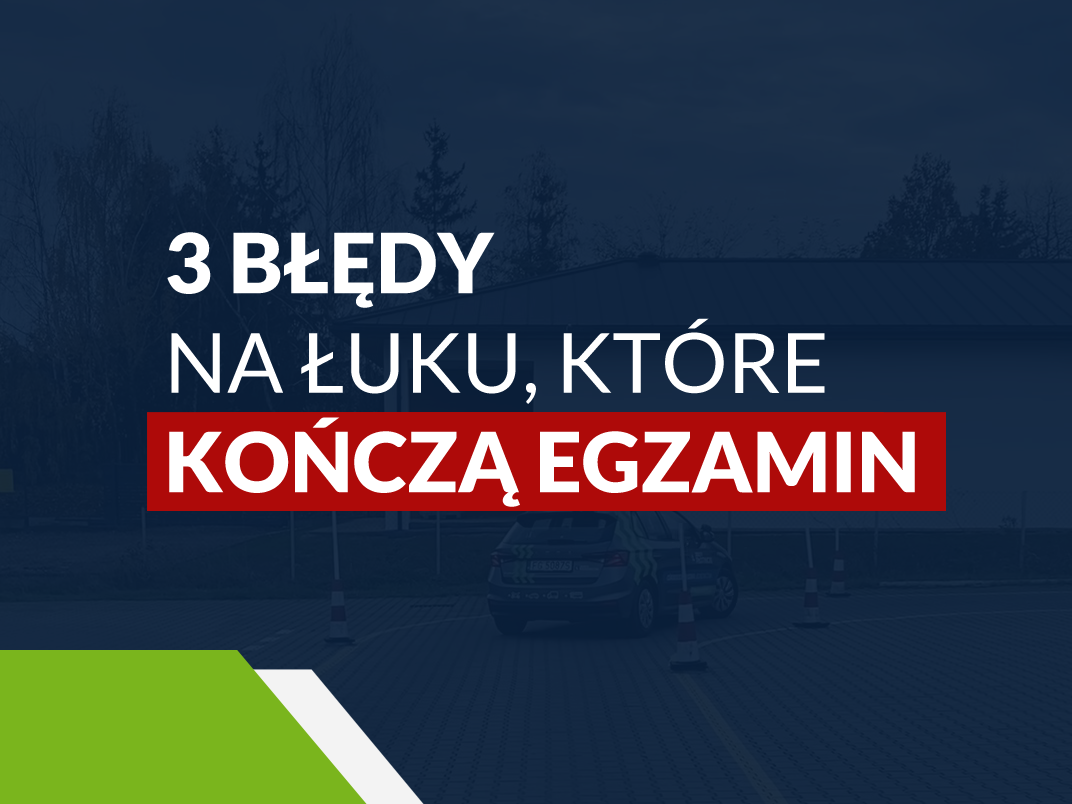Te 3 błędy na placu manewrowym najczęściej kończą egzamin